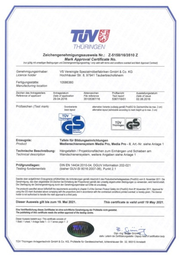 GS-Geprüfte Sicherheit: