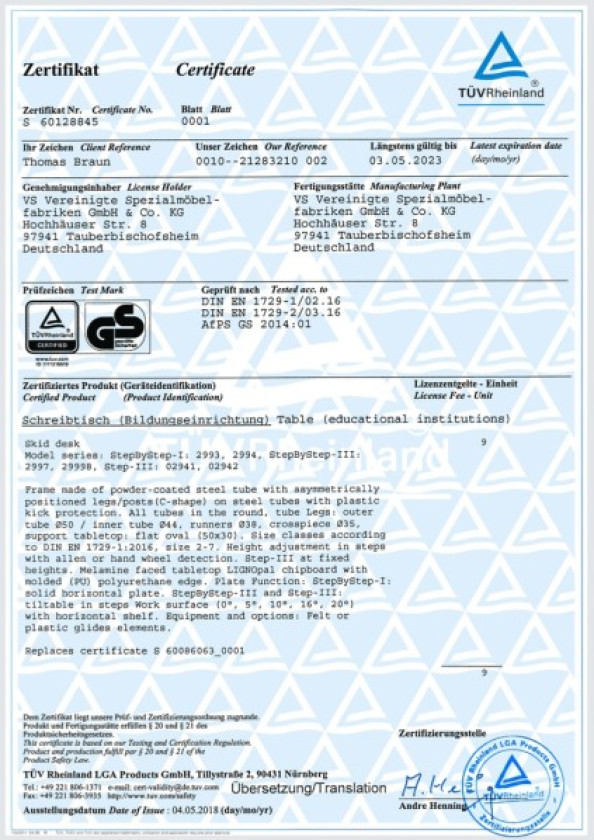 GS-Geprüfte Sicherheit: