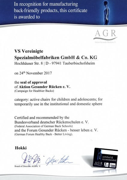 AGR Aktion Gesunder Rücken e.V.: