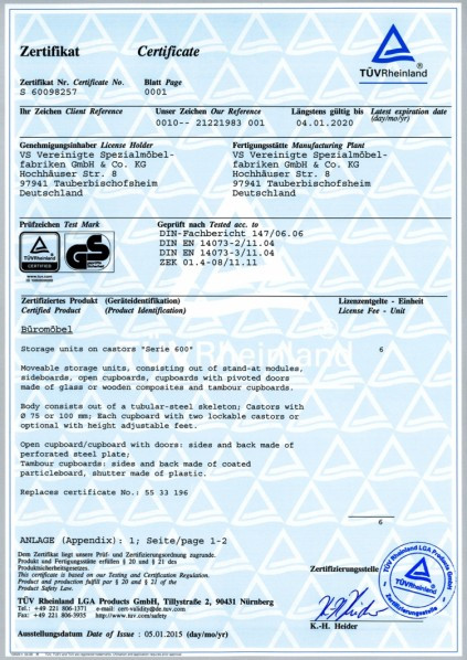 GS-Geprüfte Sicherheit: