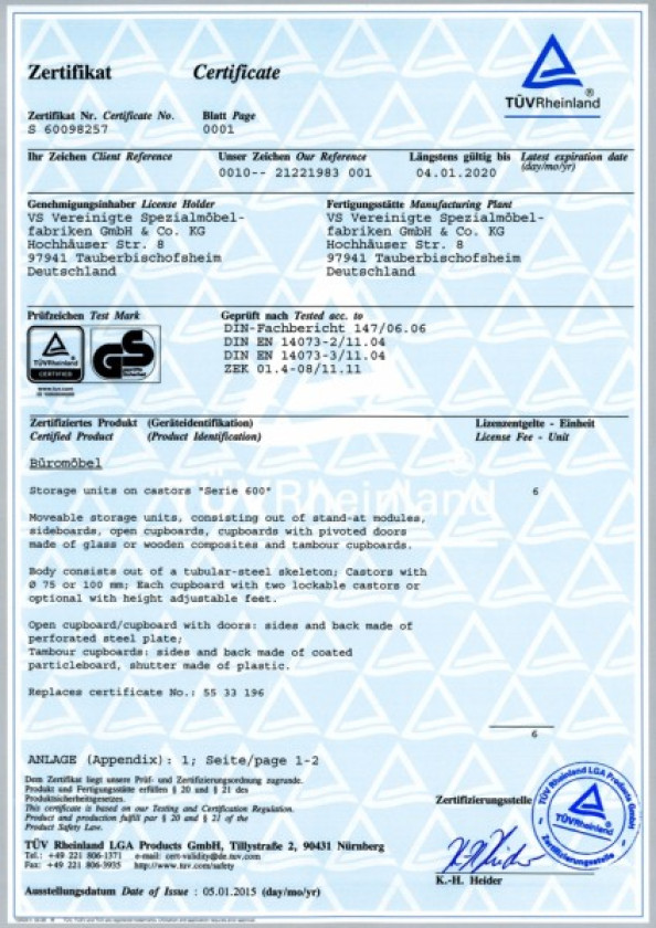 GS-Geprüfte Sicherheit: