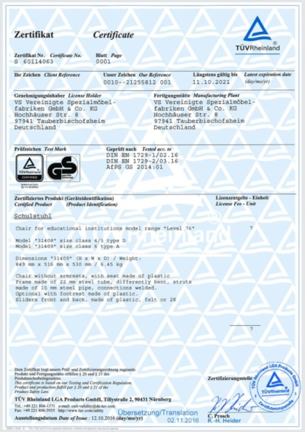 GS-Geprüfte Sicherheit: