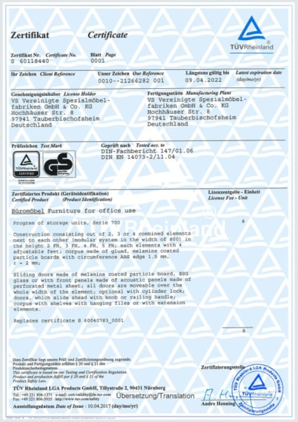 GS-Geprüfte Sicherheit: