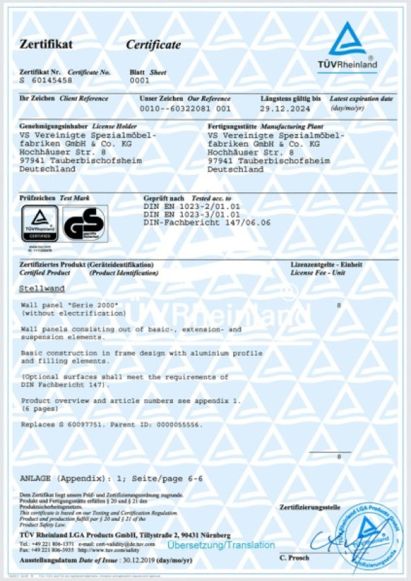 GS-Geprüfte Sicherheit: