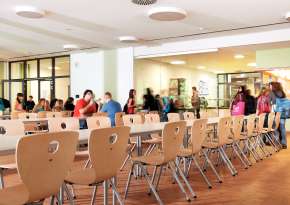 Convenient space for the midday recess.