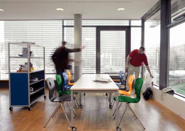 Tables for more mobility.