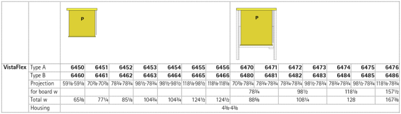 VistaFlex, VistaFlex-Pilon