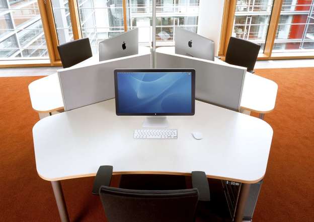 Working in contact with customers.