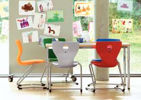 Group learning and recreation activity.