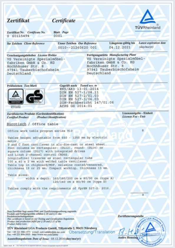 GS-Geprüfte Sicherheit: