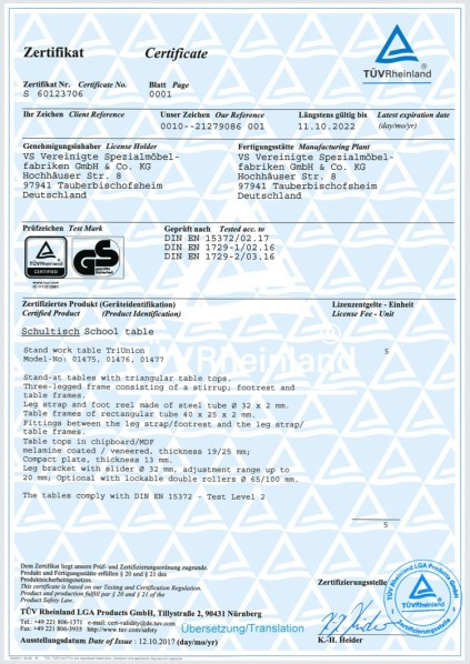GS-Geprüfte Sicherheit: